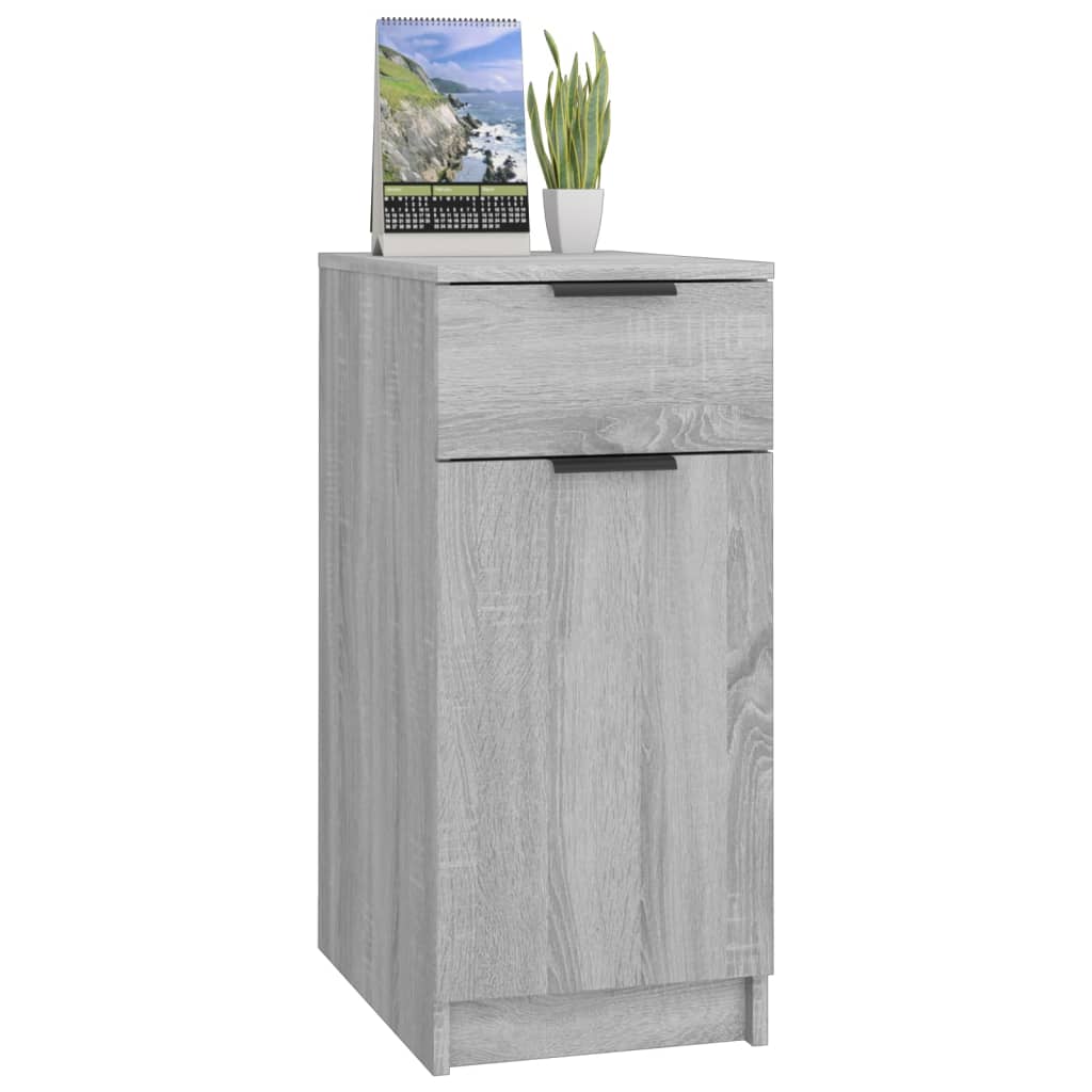 Büroschrank Weiß 33,5x50x75 cm Holzwerkstoff