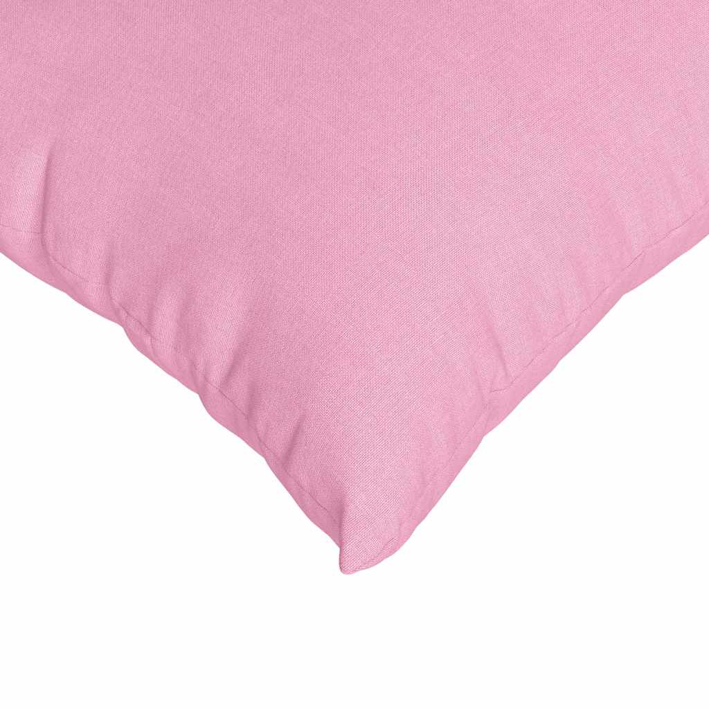 Sofakissen 2 pcs Hellgrau 50 x 30 cm Stoff
