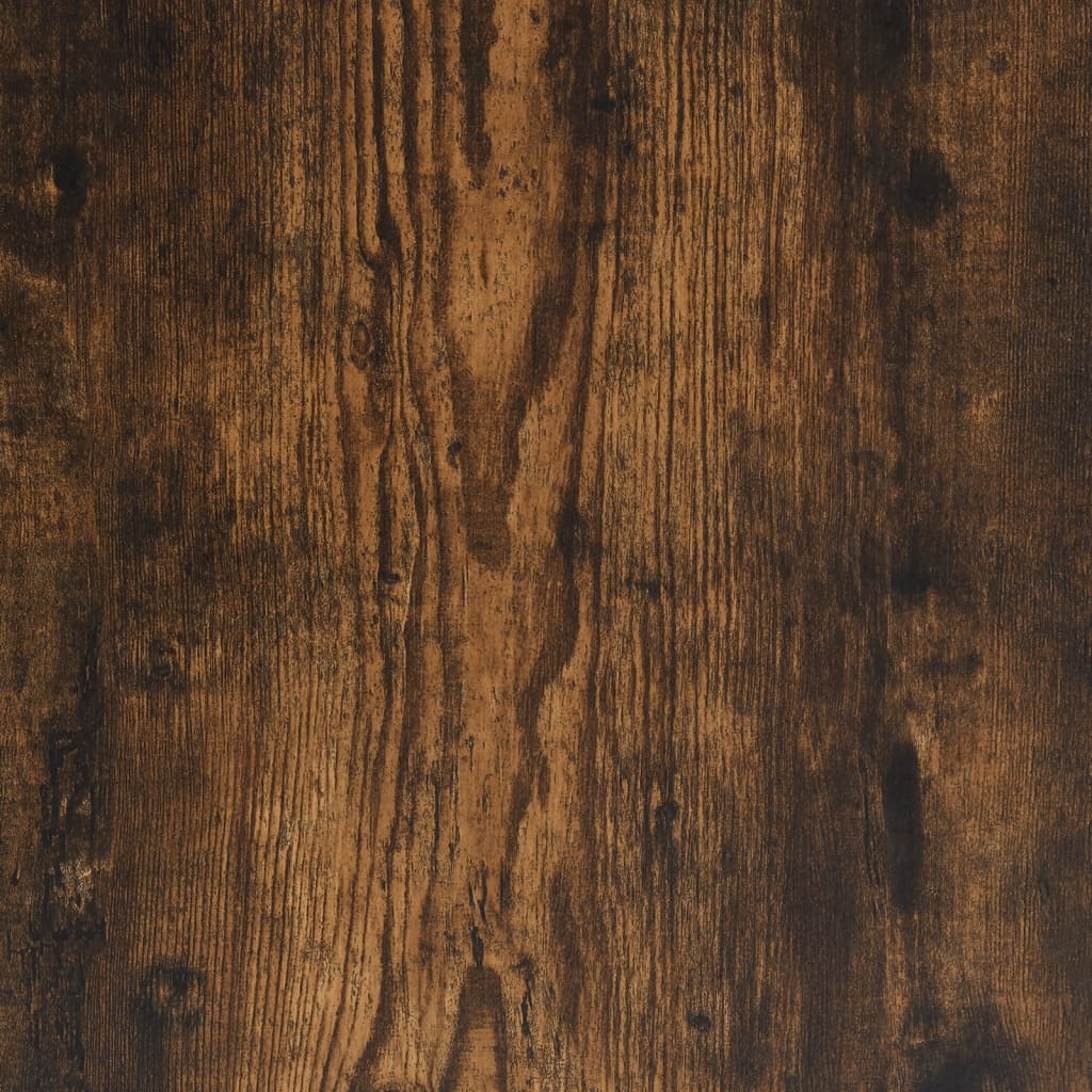 Bettgestell mit Kopfteil Grau Sonoma 180x200 cm Holzwerkstoff