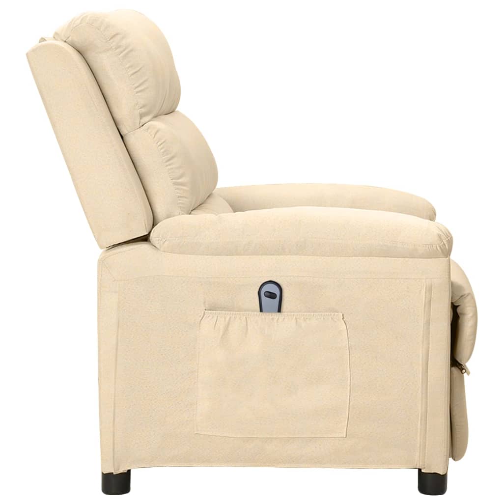 Relaxsessel Elektrisch Braun Stoff