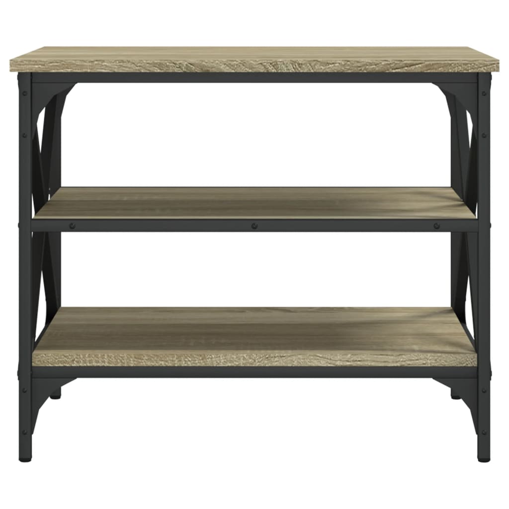Beistelltisch Schwarz 40x42x50 cm Holzwerkstoff