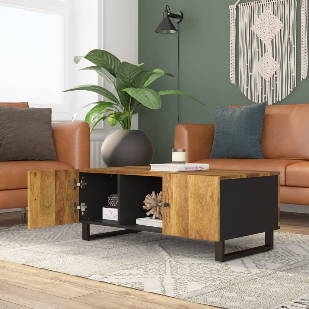 Couchtisch 100x54x40 cm Altholz Massiv & Holzwerkstoff