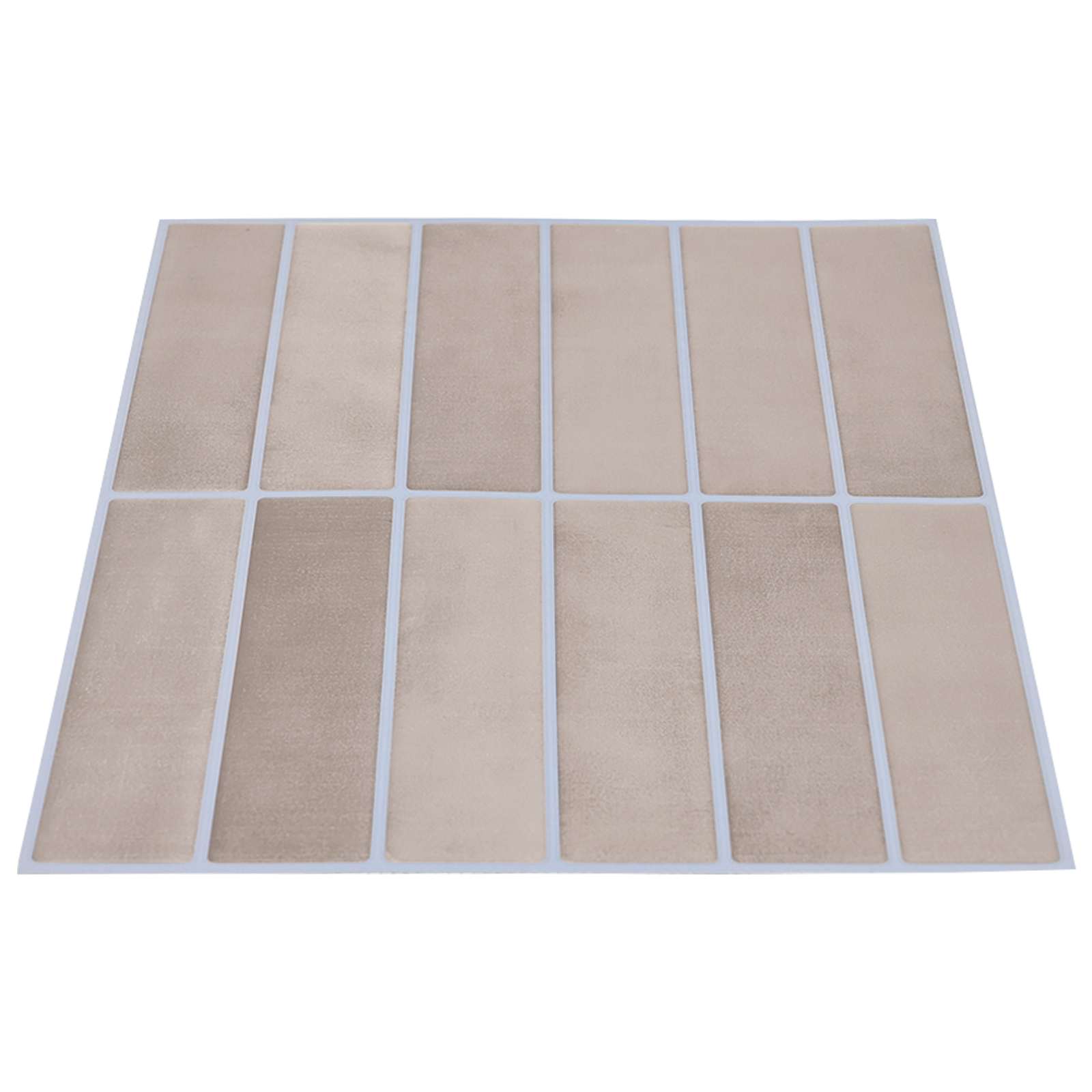 Rechteckige Fliese 10 pcs Dunkelgrün 29 x 23 x 0,08 cm