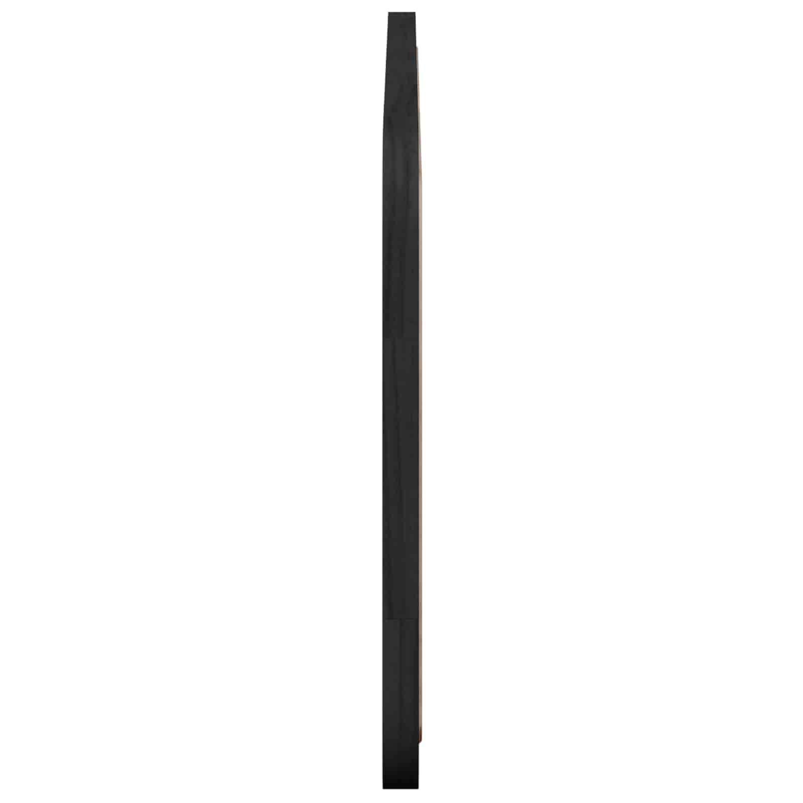 Kopfteil mit Kopfteil Schwarz 100 x 55 x 3 cm Rattan