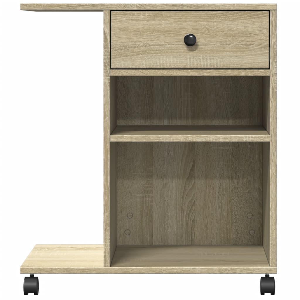 Druckerständer Uni Altholz 60 x 40 x 68.5 cm Holzwerkstoff