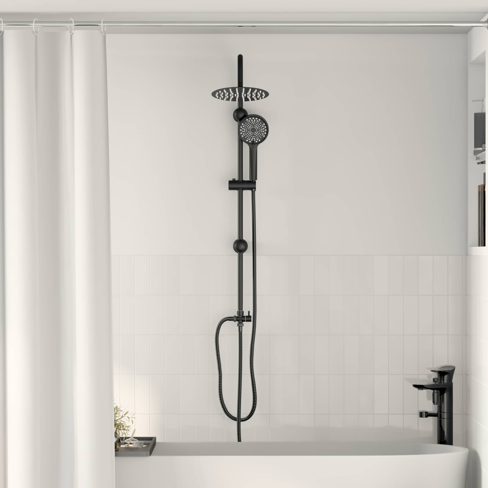 Duschsystem Silber 47 x 20 x 95 cm Edelstahl