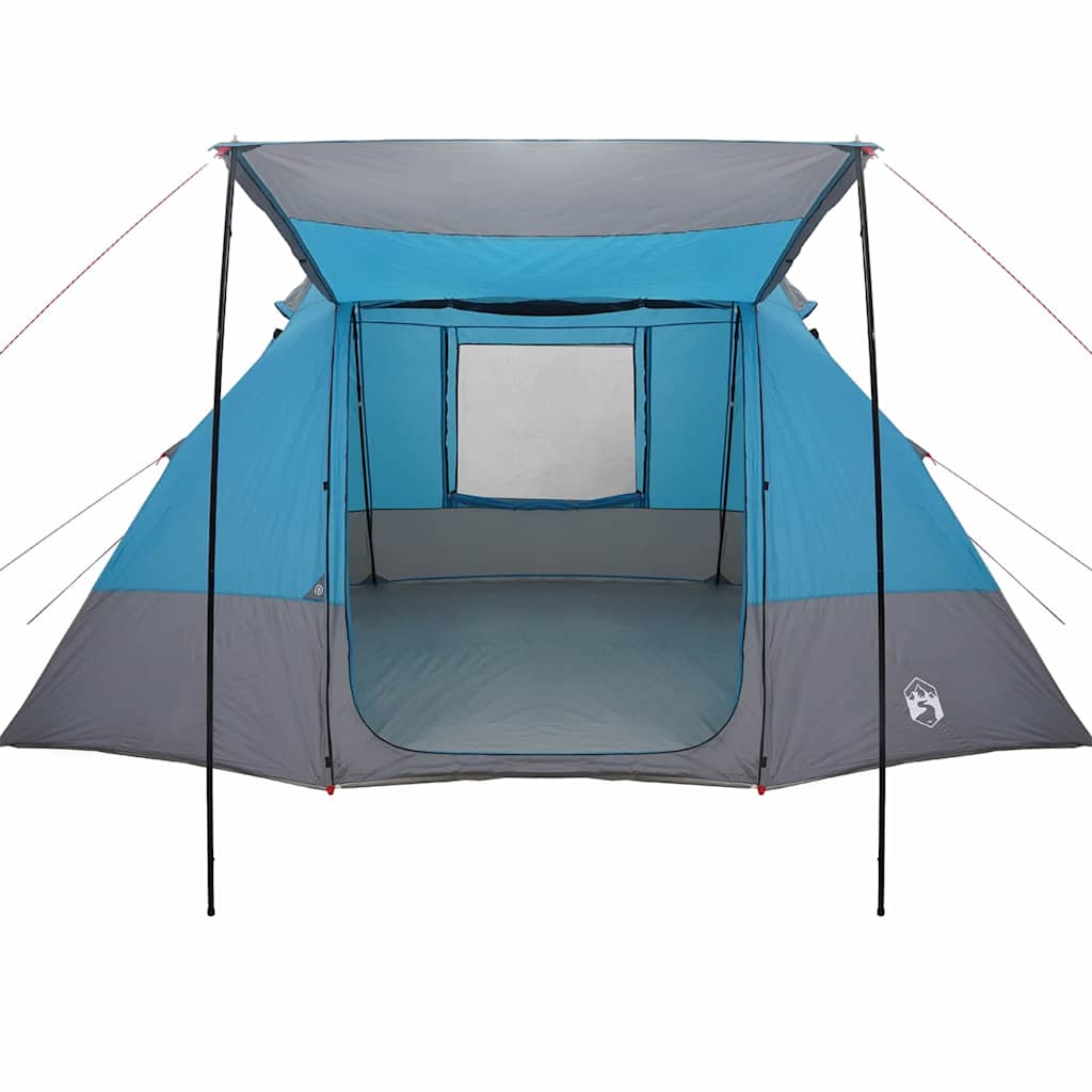 Campingzelt mit Dach mit Speicher Grün 482 x 360 x 227 cm Taft