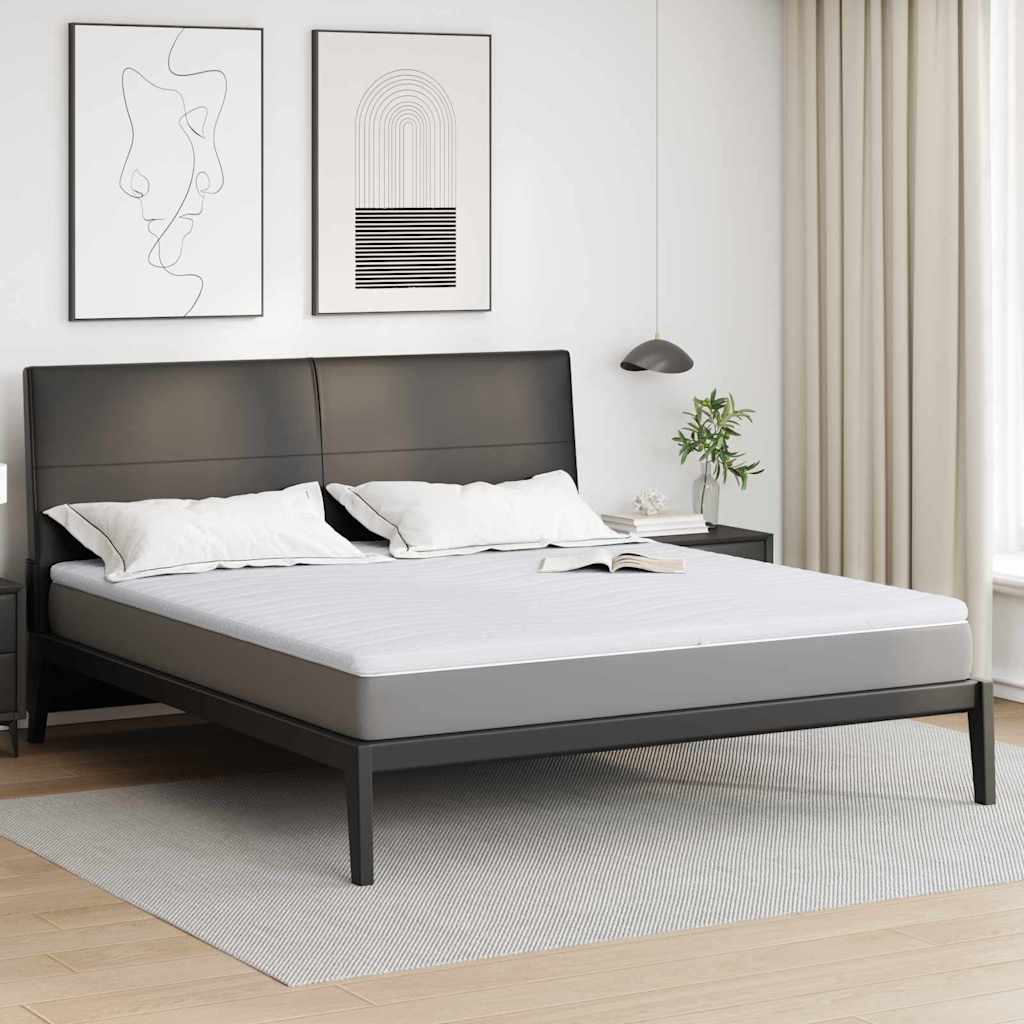 Matratzenauflage Weiß 70 x 200 cm Strickstoff