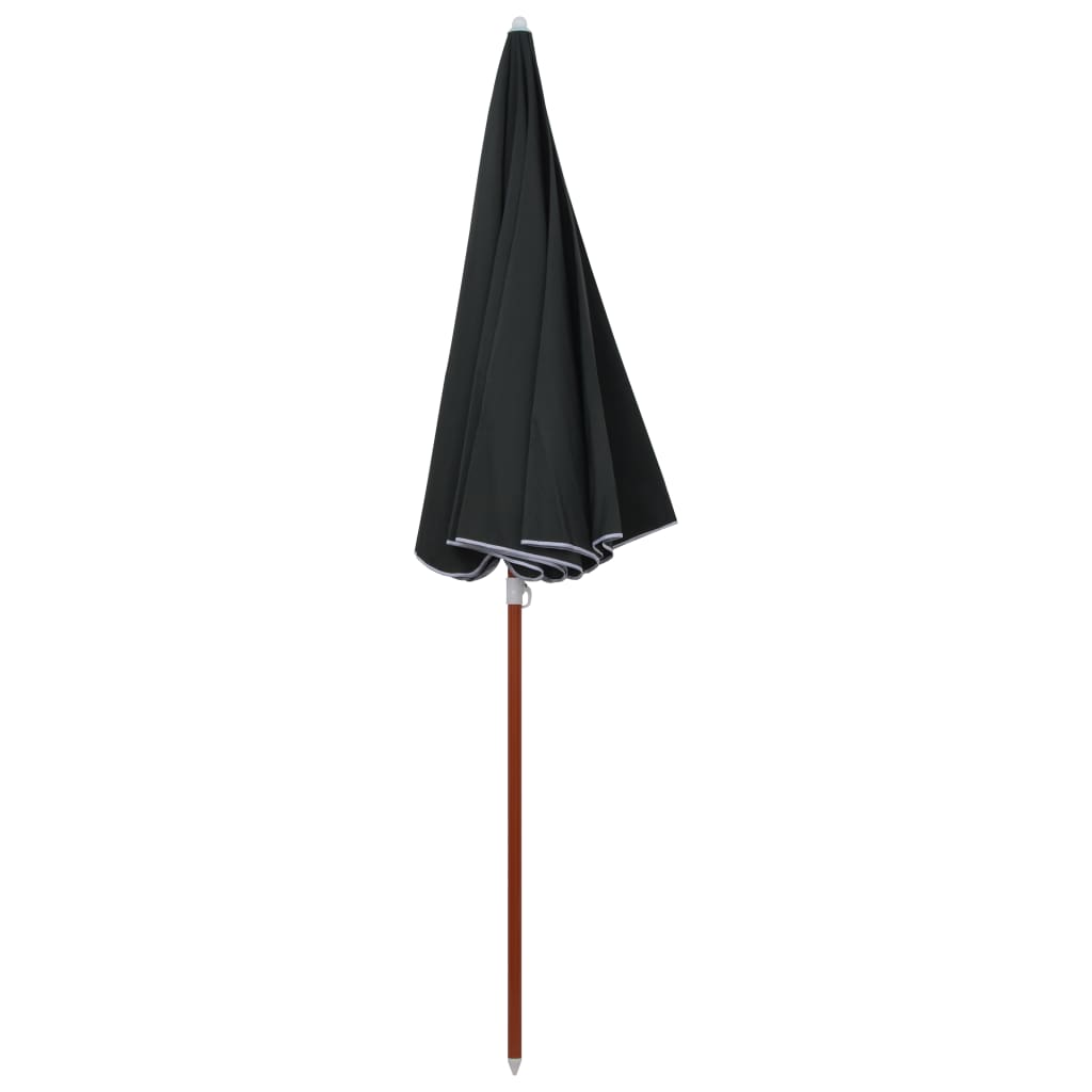 Sonnenschirm mit Stahl-Mast 300 cm Sandweiß