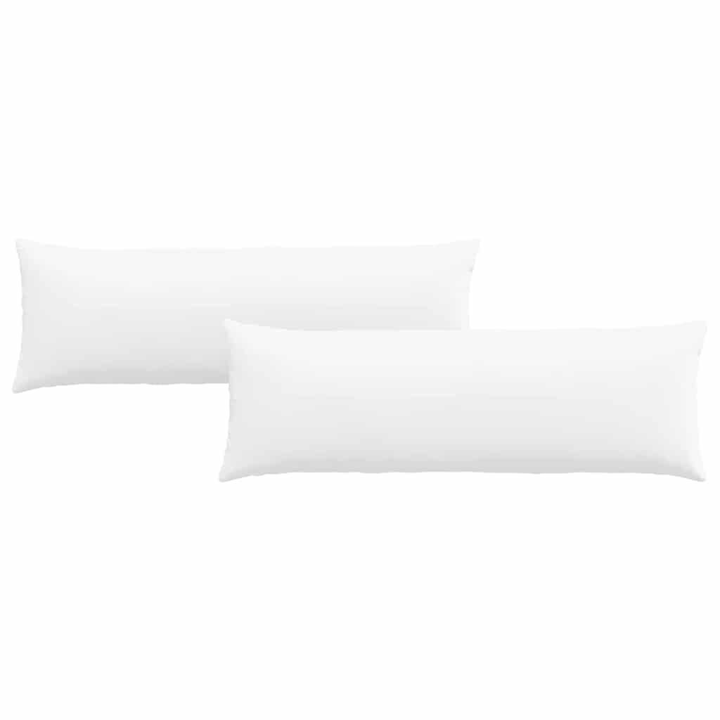 Sofakissen 2 pcs Hellgrau 50 x 30 cm Stoff