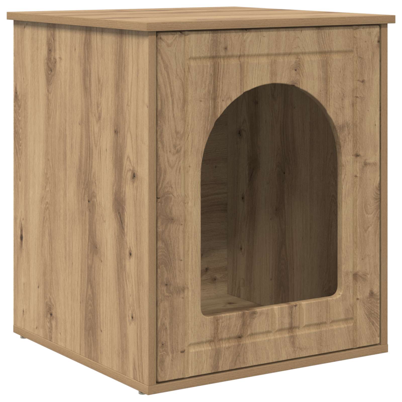Katzenhaus Weiß 53 x 52 x 62 cm Holzwerkstoff