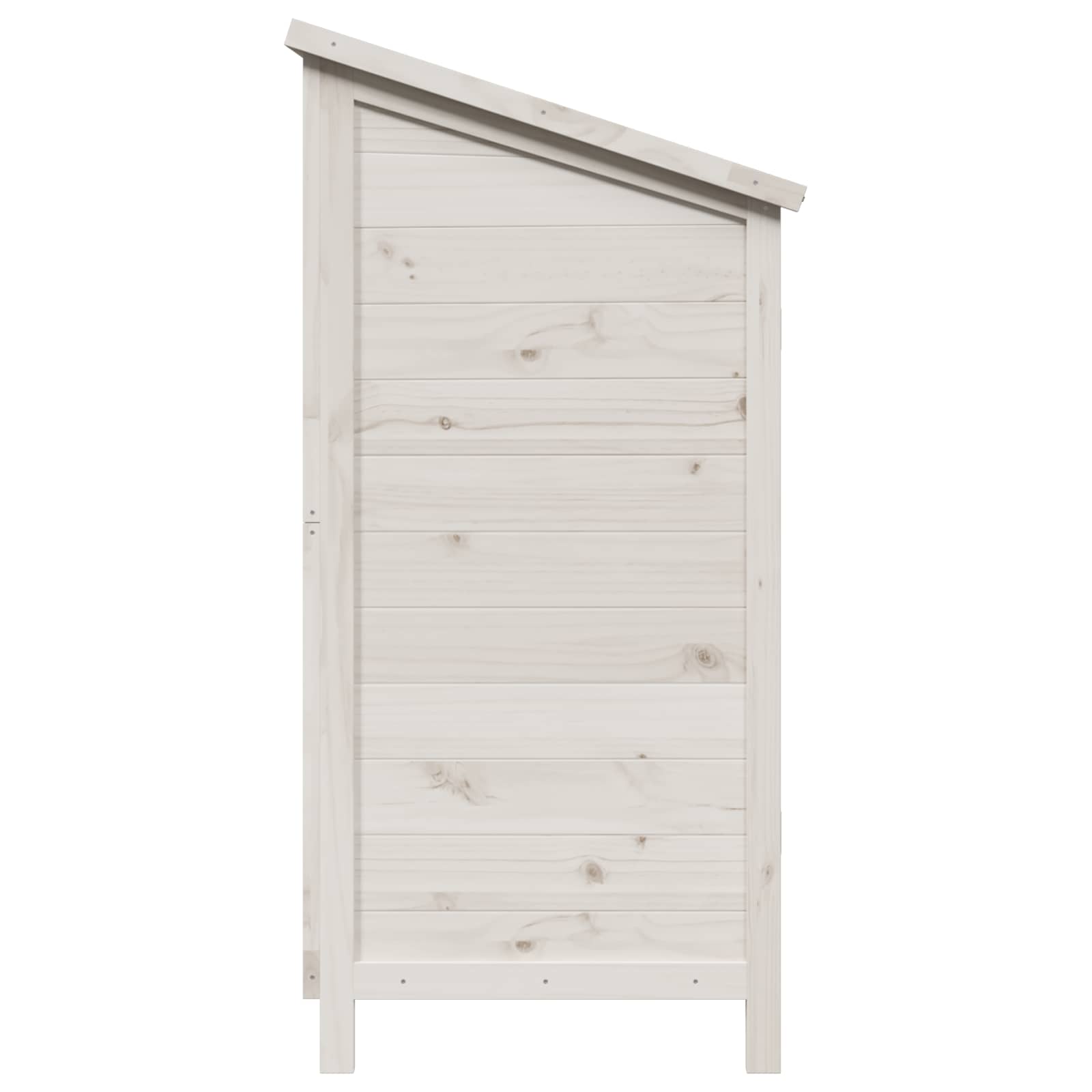 Gartenschuppen Natur 59 x 56 x 113,5 cm Massivholz aus Fichte