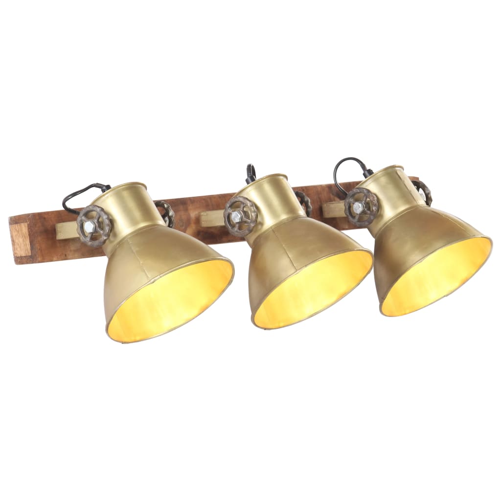 Wandlampe Industriestil Silbern 45x25 cm E27