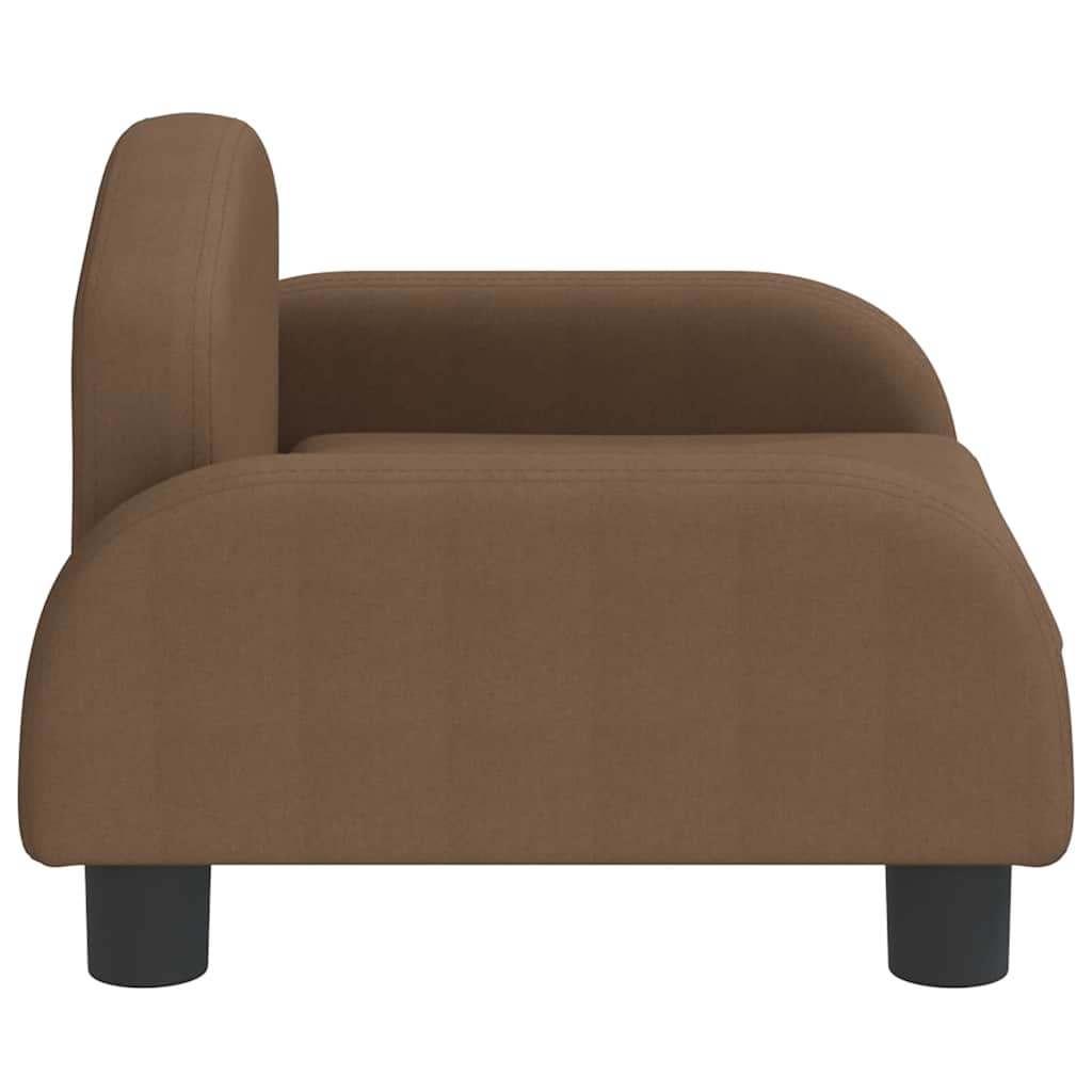 Hundebett Dunkelgrau 70x45x30 cm Stoff