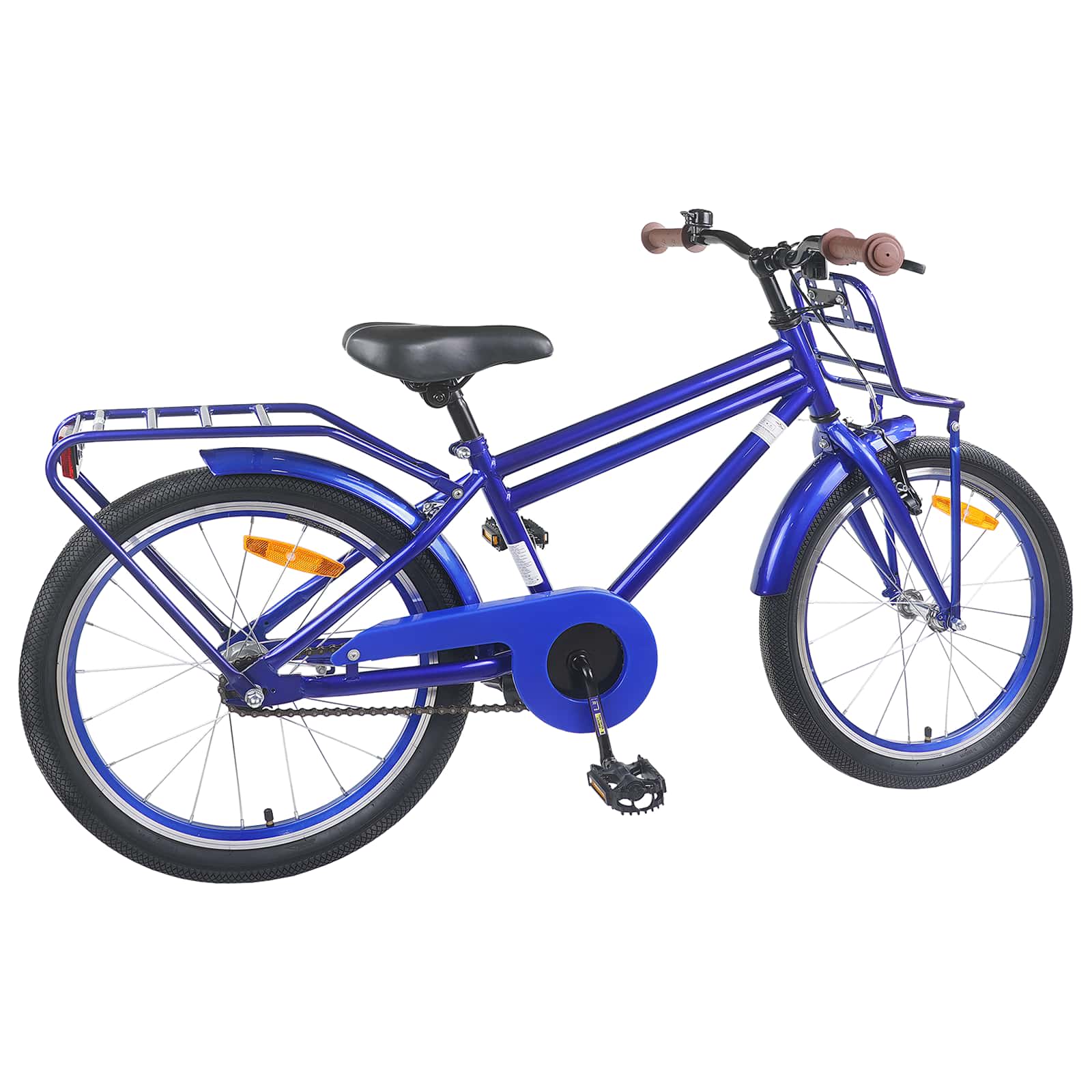 Kinderfahrrad 18 Zoll für 5-7 Jahre alt Schwarz