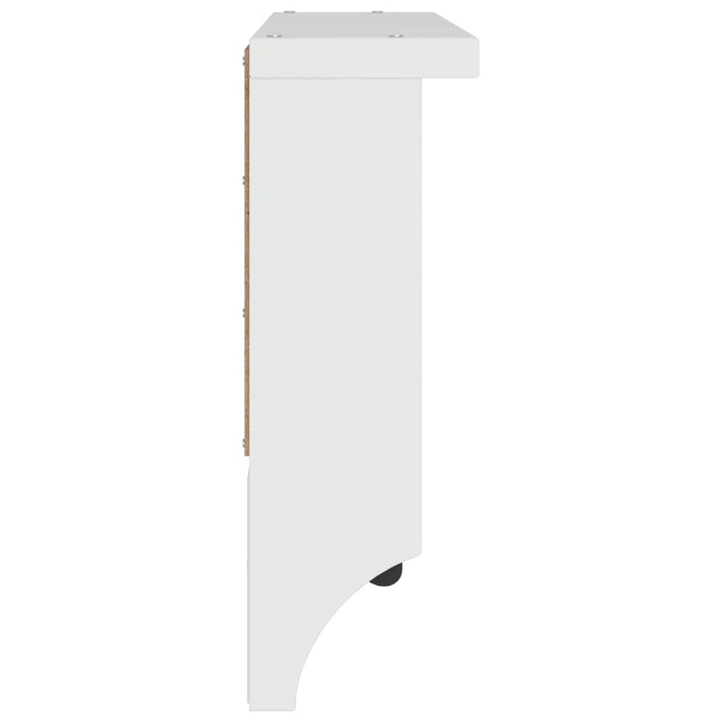 Wandgarderobe SANDNES 45x12x35 cm Massivholz Kiefer