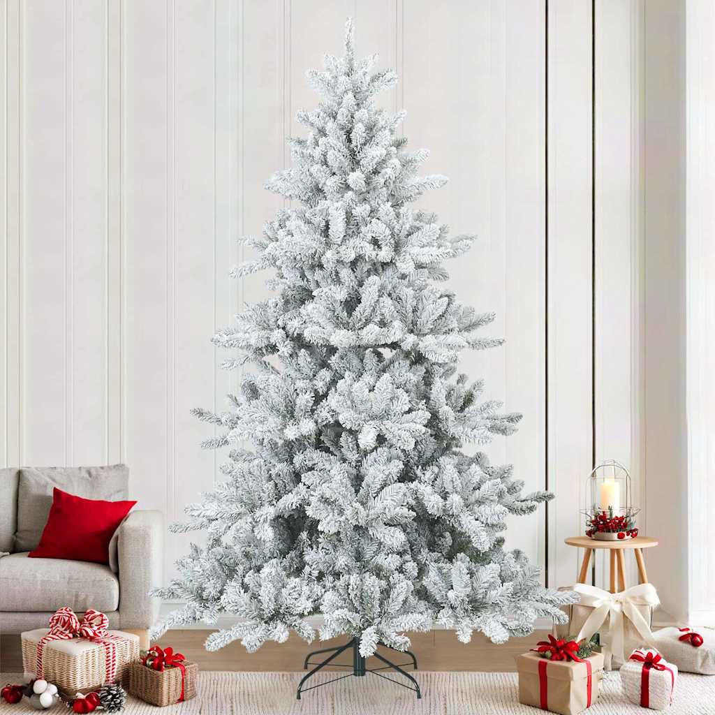 Künstlicher klappbarer Weihnachtsbaum Grün 150 cm PVC, Stahl