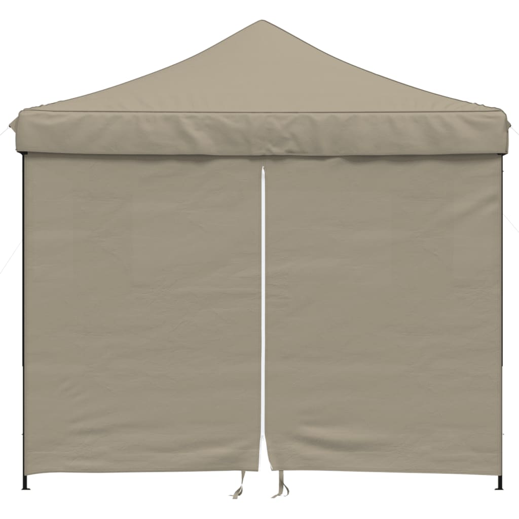 Partyzelt Faltbar Pop-Up Schwarz 292x292x315 cm