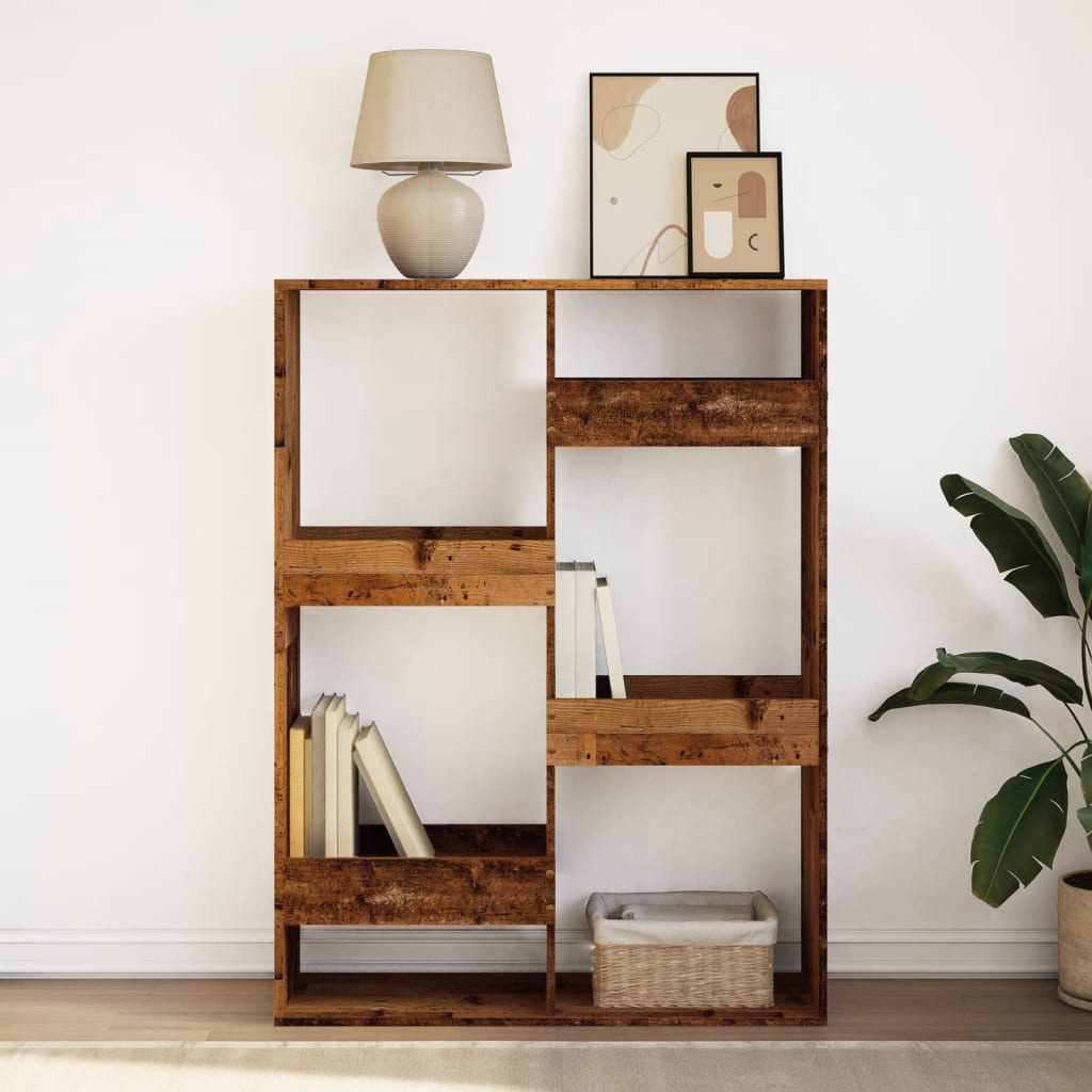 Bücherregal Weiß 100x33x135 cm Holzwerkstoff