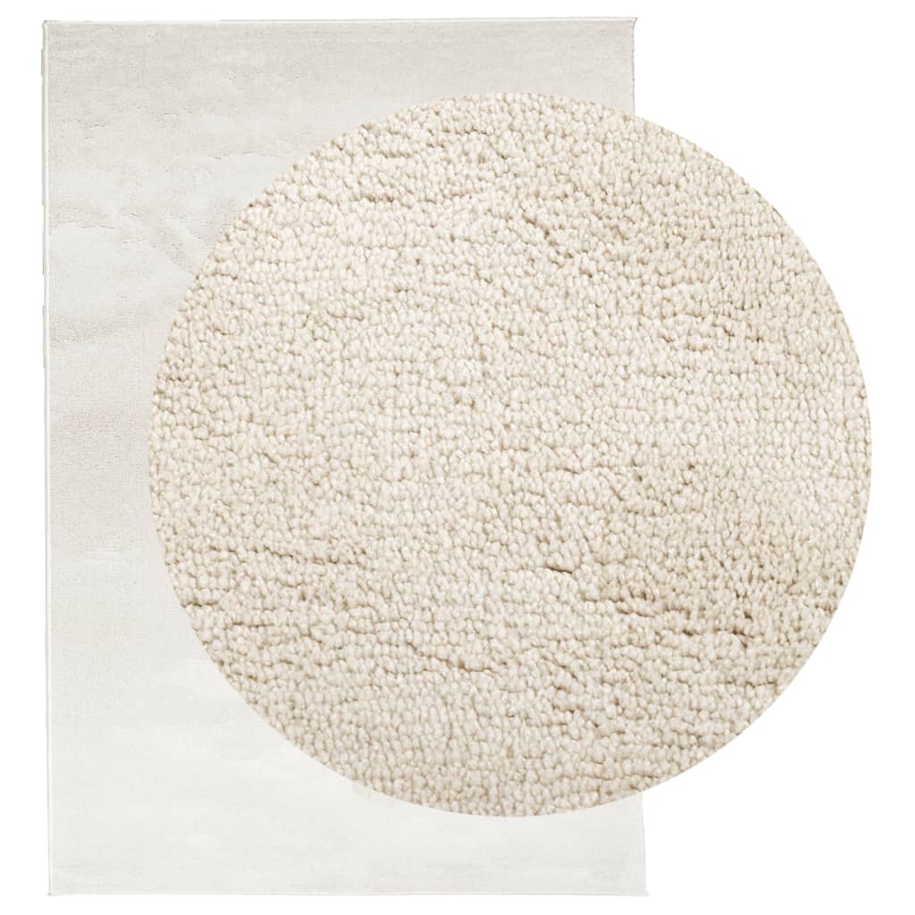 Teppich OVIEDO Kurzflor Anthrazit 120x120 cm