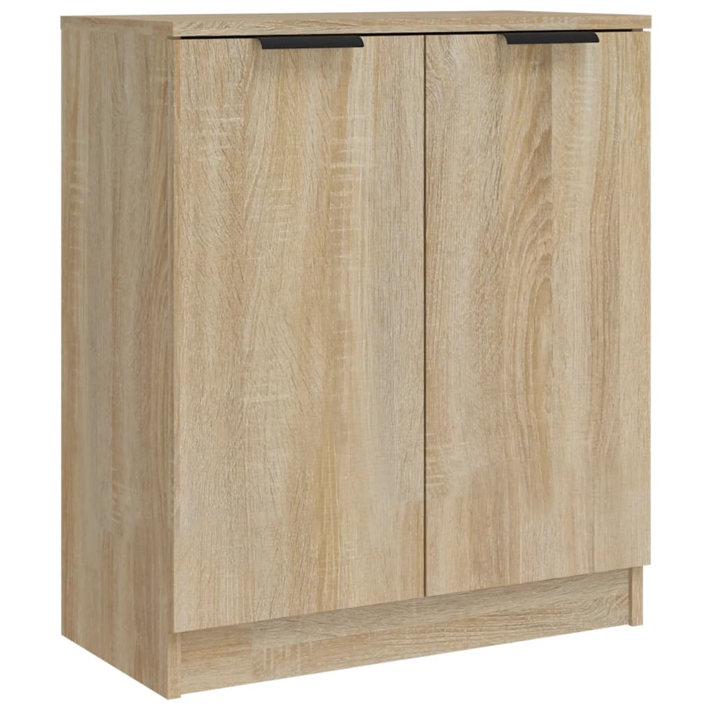 3-tlg. Sideboards Weiß Holzwerkstoff