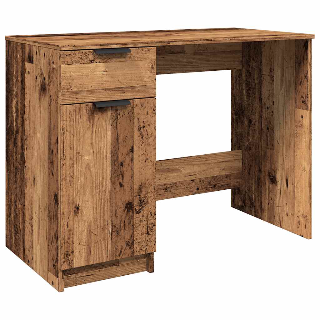 Schreibtisch Weiß 100x50x75 cm Holzwerkstoff