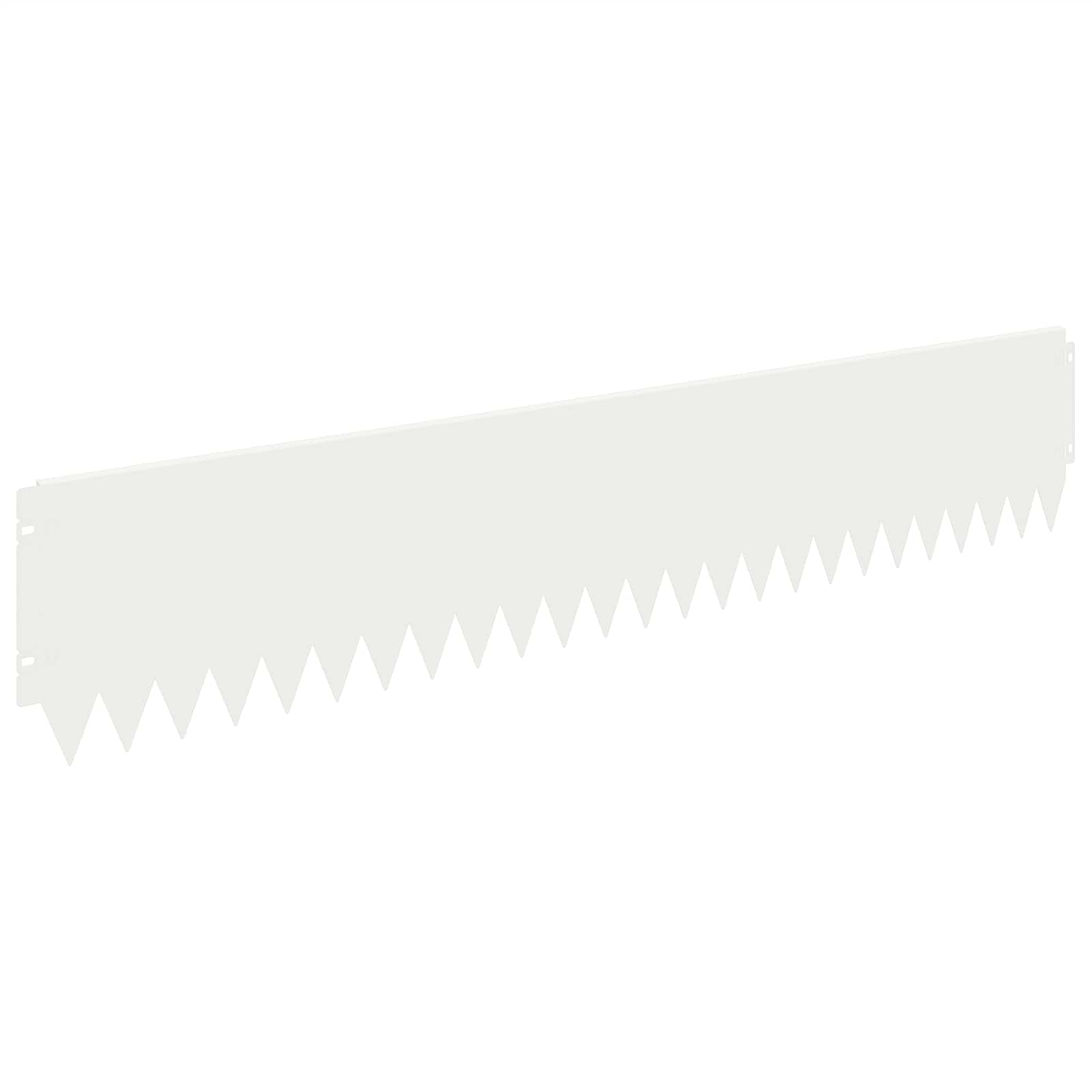 Raseneinfassung 10 pcs 103 x 10 cm Stahl Schwarz