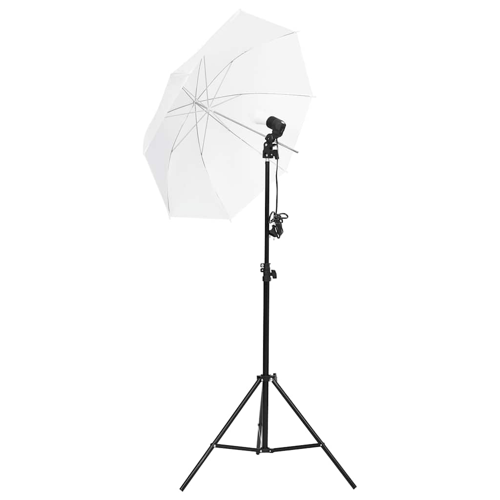 Studiobeleuchtung-Set mit Stative & Schirme
