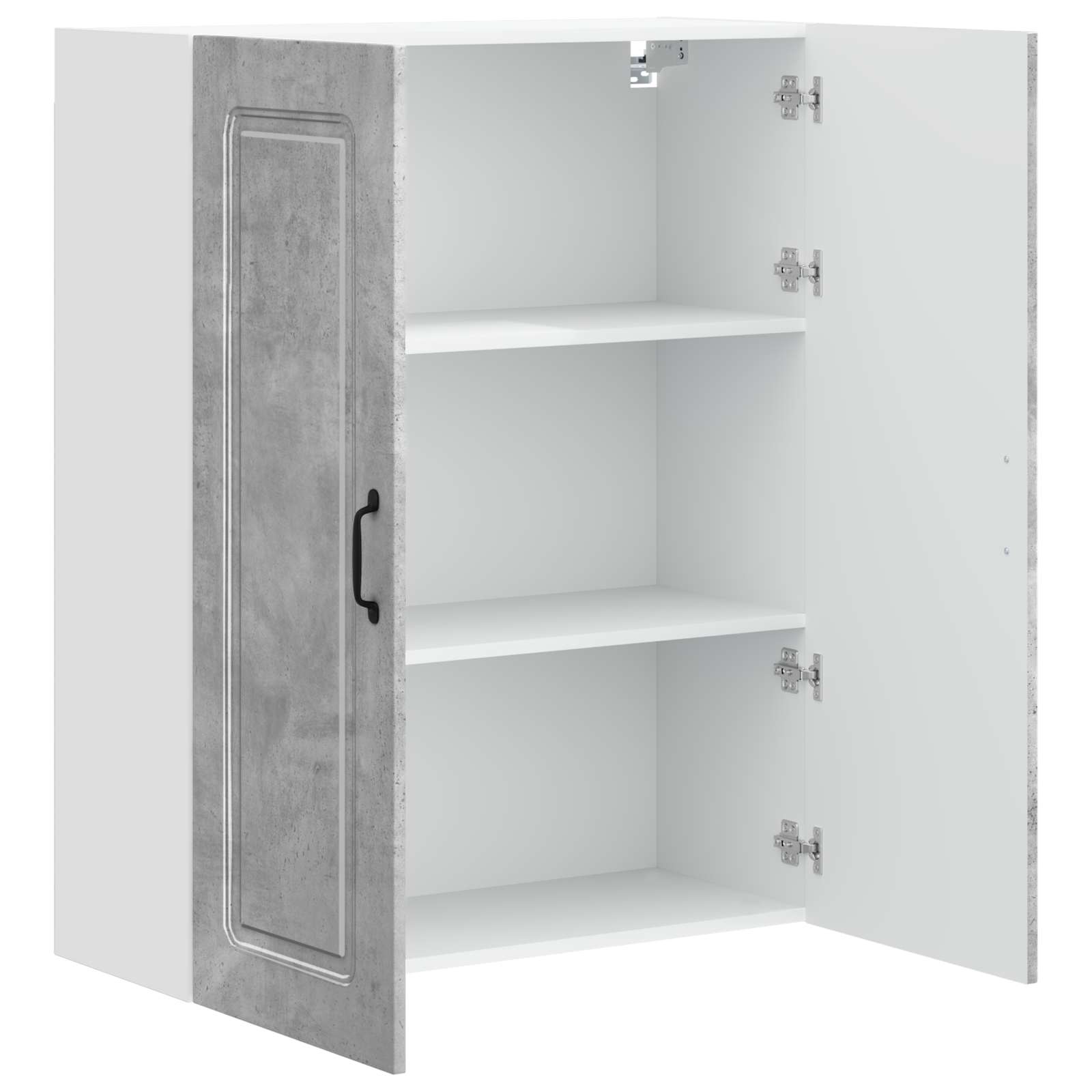 Herdumbauschränke 2 Stk. Kalmar Weiß Holzwerkstoff