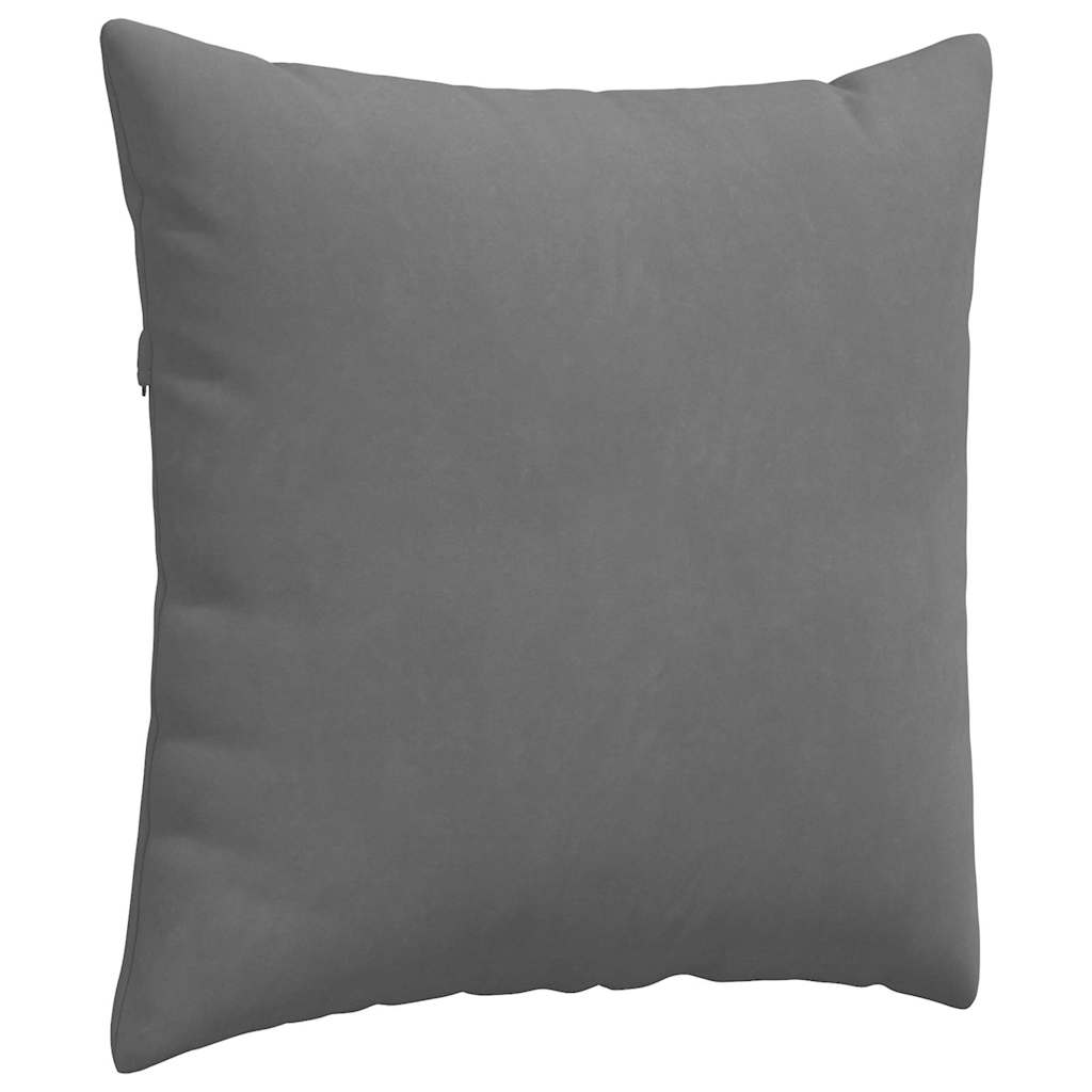 Sofakissen 2 Stück Taupe 50 x 30 cm Stoff