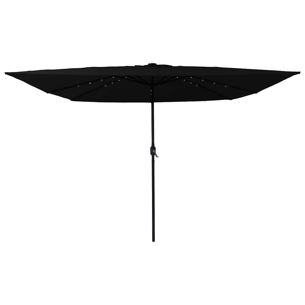 Garten-Sonnenschirm Sand 295 x 295 x 245 cm Polyester und Stahl