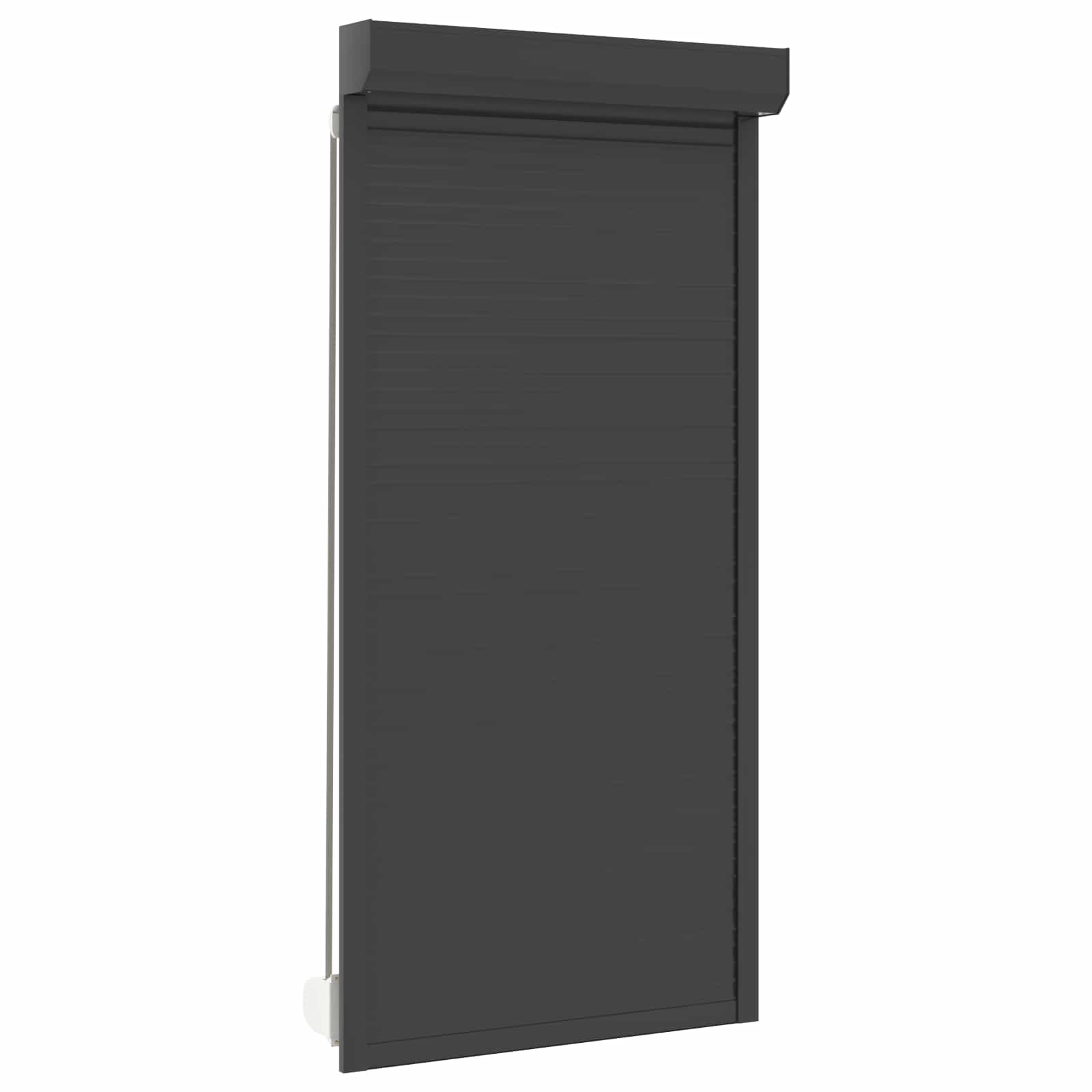 Rollladen Weiß 70 x 100 cm Aluminium und Polyurethan