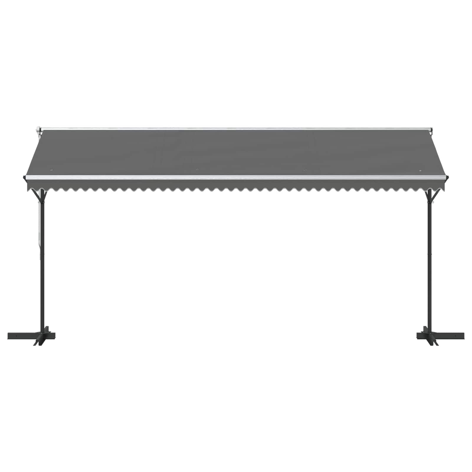 Freistehende Markise 400x300 cm Anthrazit