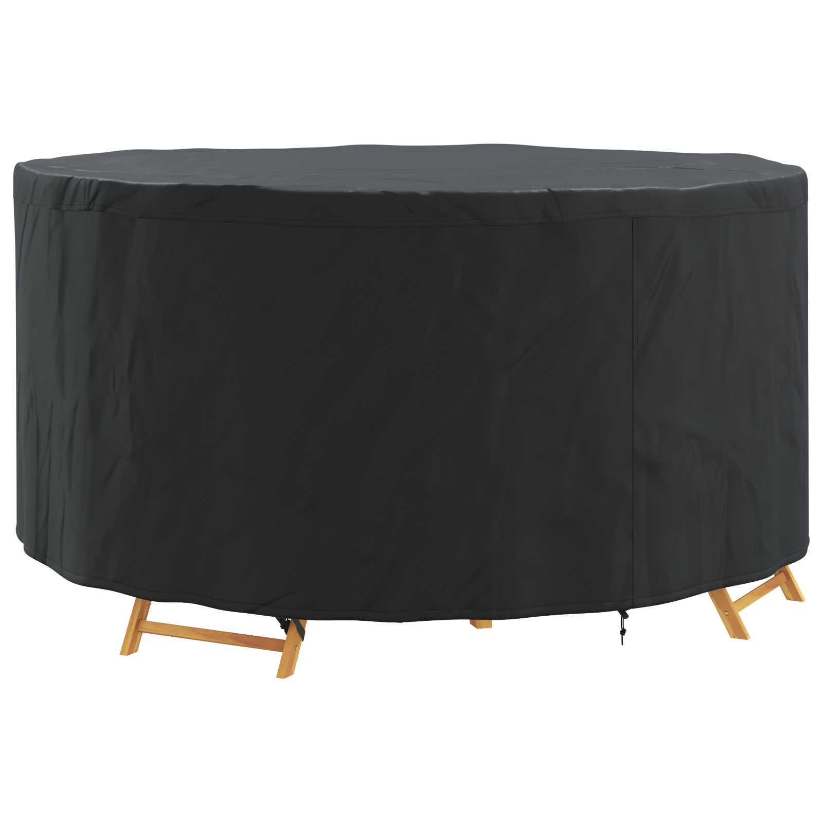 Möbelbezug Schwarz 102 x 102 x 71 cm 210D Oxford Stoff