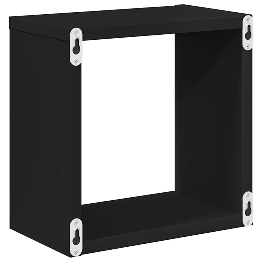 Würfelregale 2 Stk. Weiß 30x15x30 cm
