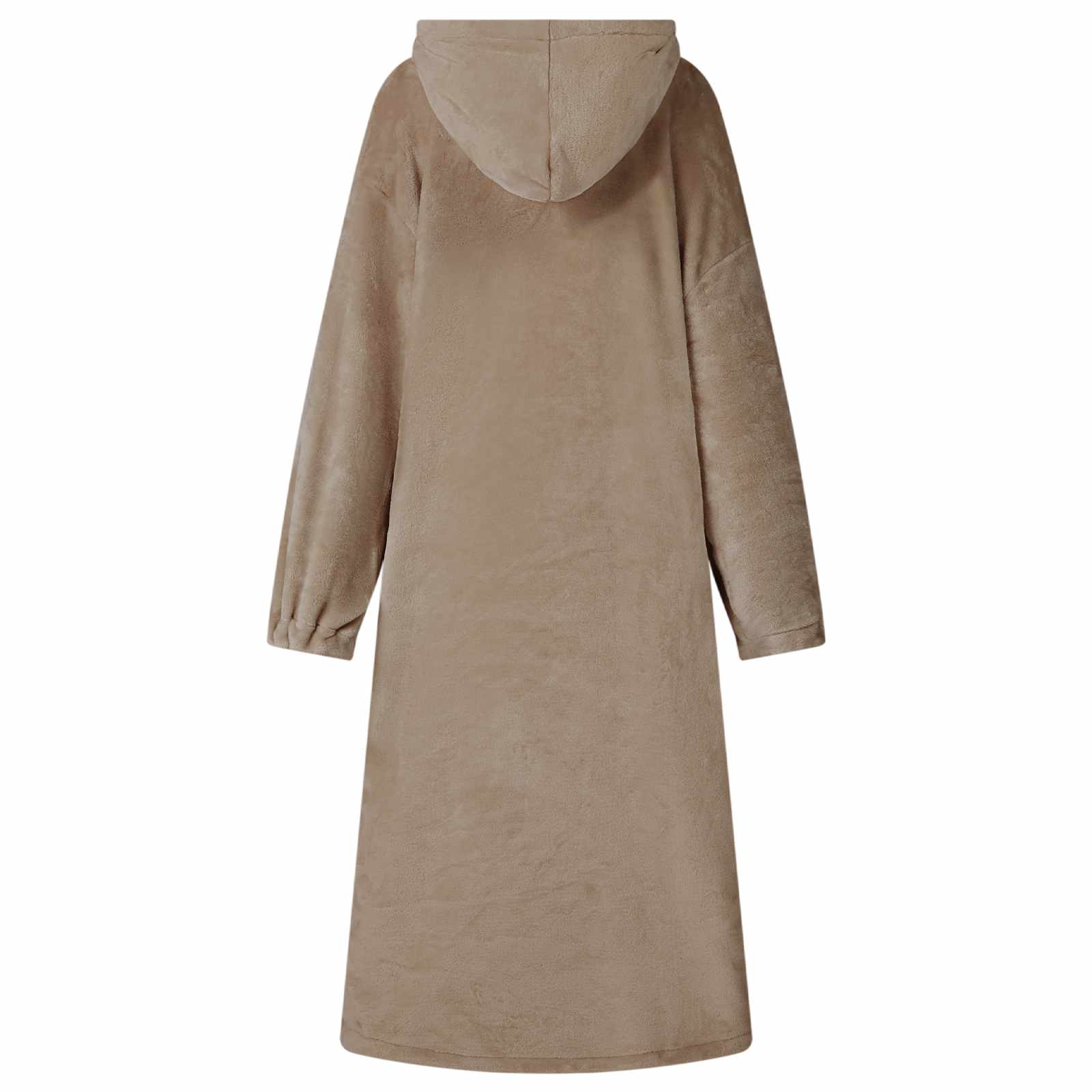 Decken-Hoodie Beige S Flanell