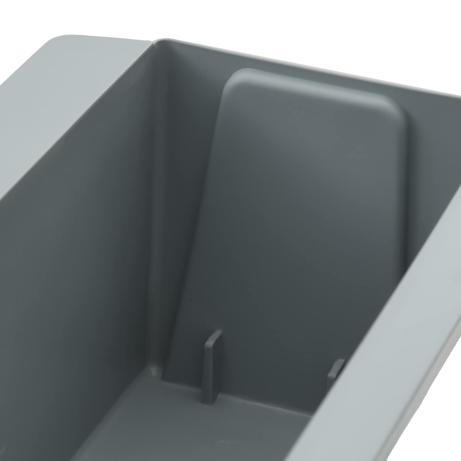 Pflanzkasten für Europaletten 12 Stk. Grau 36x13,5x9,5 cm PP