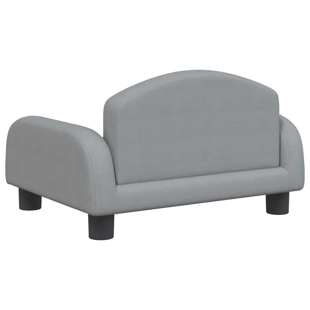 Hundebett Dunkelgrau 70x45x30 cm Stoff