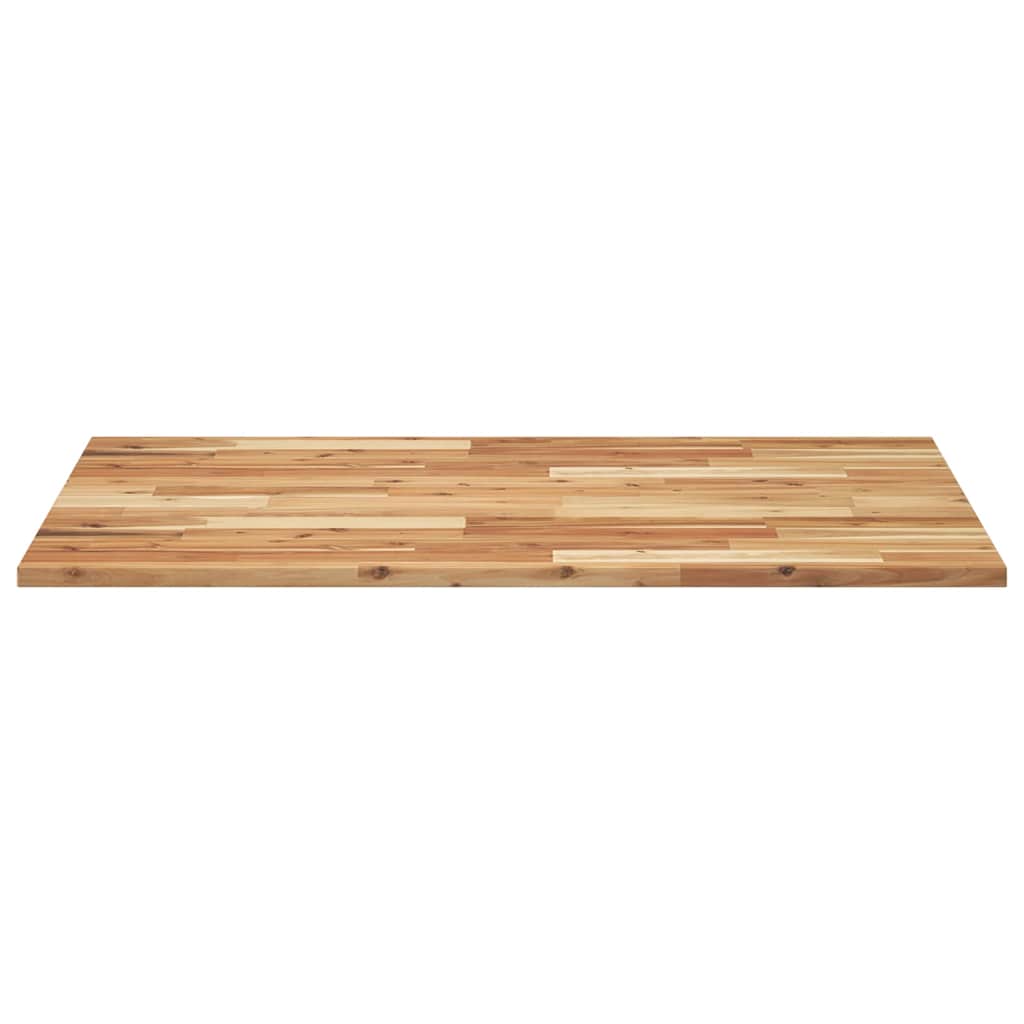 Schreibtischplatte Unbehandelt 60x50x2 cm Massivholz Akazie