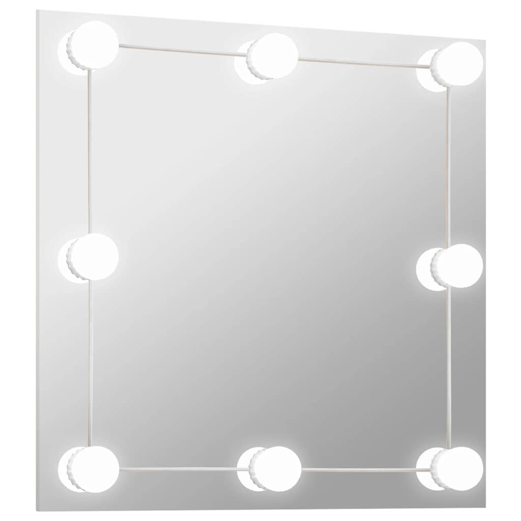 Wandspiegel 40 x 40 cm Quadratisch Glas