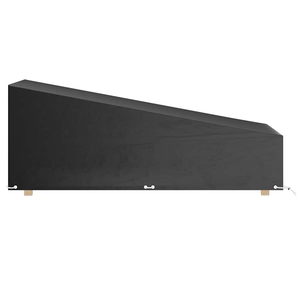 Abdeckungen für Sonnenliegen 2 Stk. 12 Ösen 205x75x40 cm