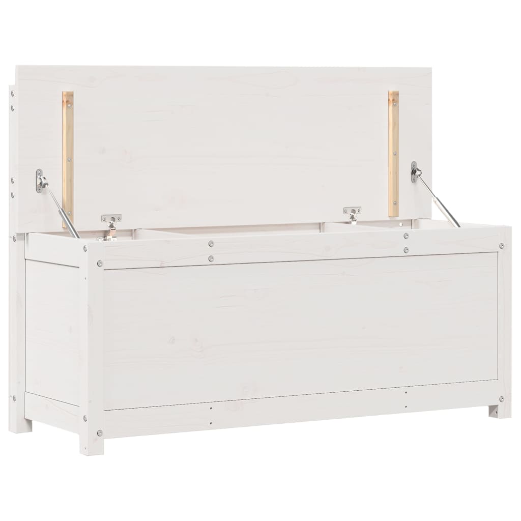 Sitzbank 80x41x77 cm Massivholz Kiefer