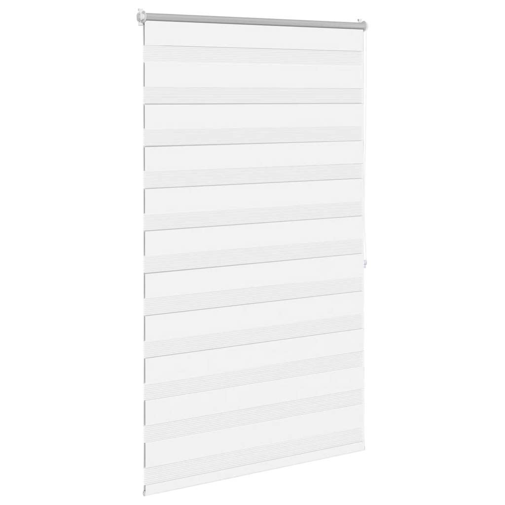 Zebra-Rollo 40,9 x 100 cm, Stoffbreite 36,7 cm, Weiß