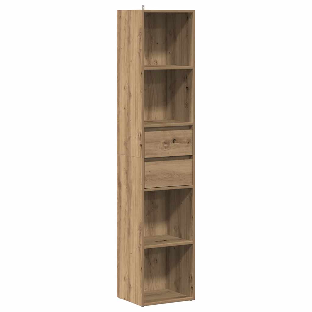 Bücherregal Weiß 36x30x171 cm Holzwerkstoff