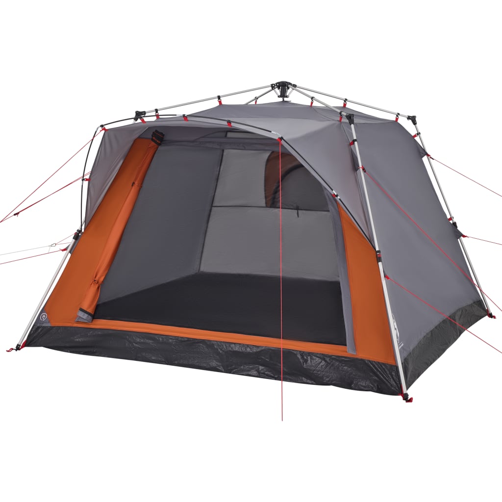 Campingzelt 4 Personen Grün Quick Release