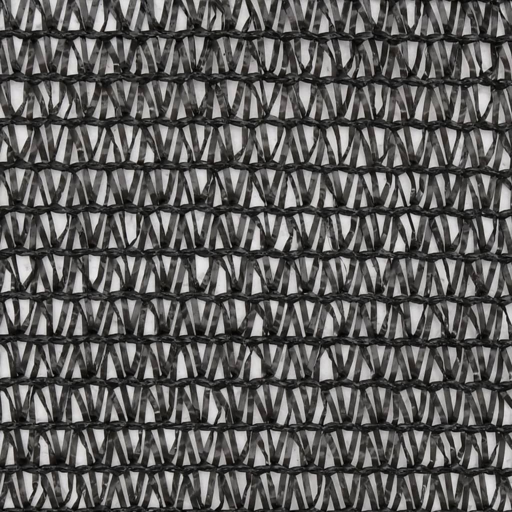 Sichtschutznetz HDPE 1x25 m Schwarz
