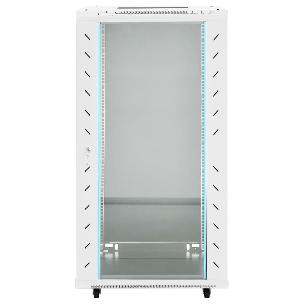 15U Netzwerkschrank 19" IP20 Schwarz 60x45x86 cm