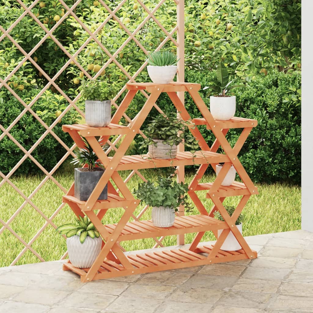Blumenständer 110x25x96 cm Massivholz Tanne