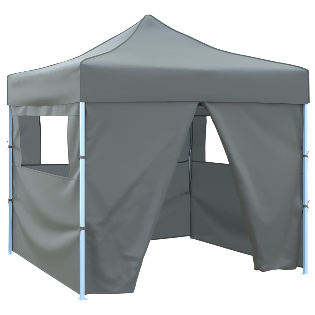 Faltzelt mit 4 Wänden 3 x 3 m Cremeweiß