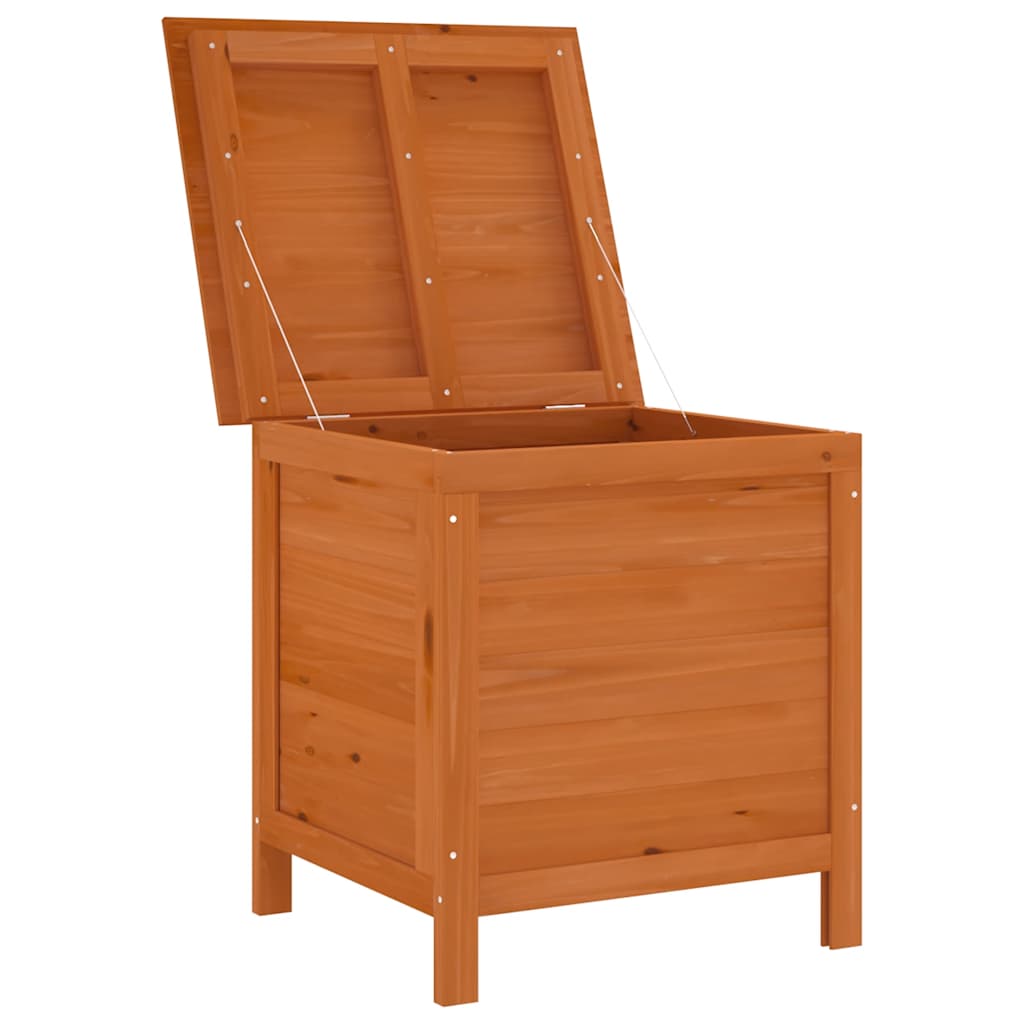 Gartentruhe 50x49x56,5 cm Massivholz Tanne